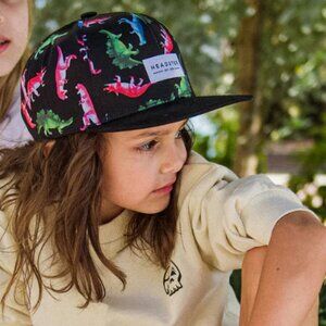 HeadSter Pink Dino's  Hat 48 cm